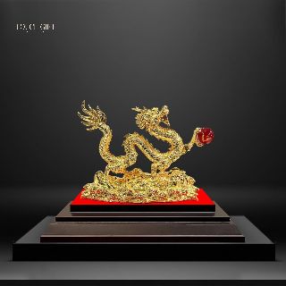  Tượng Rồng Mạ Vàng 24k