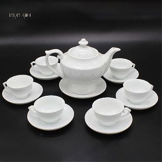 Bộ ấm chén Bát Tràng 