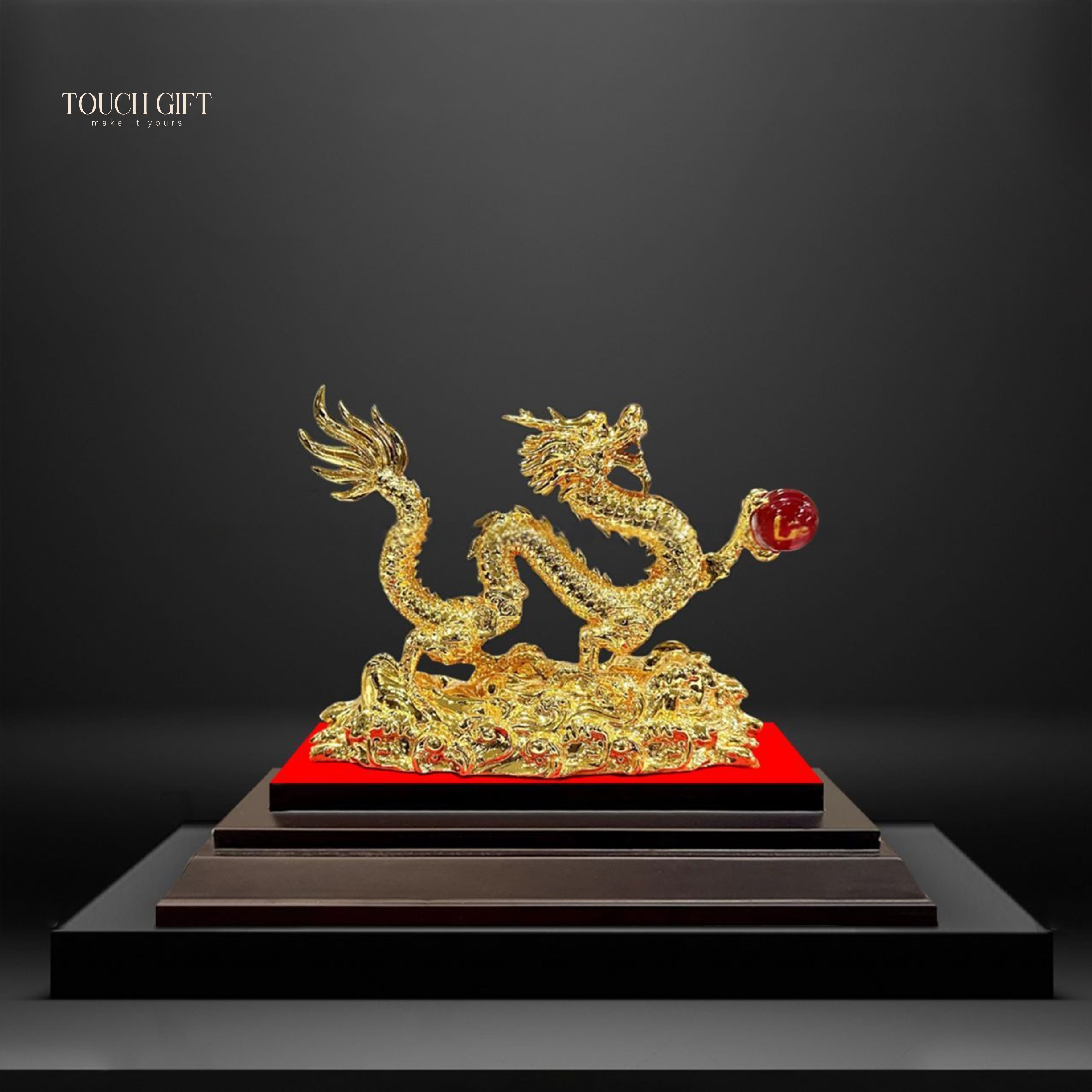  Tượng Rồng Mạ Vàng 24k