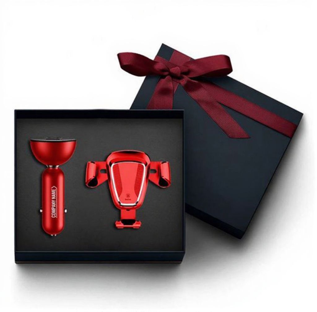 Bộ cốc sạc và giá đỡ ko dây trên xe hơi 