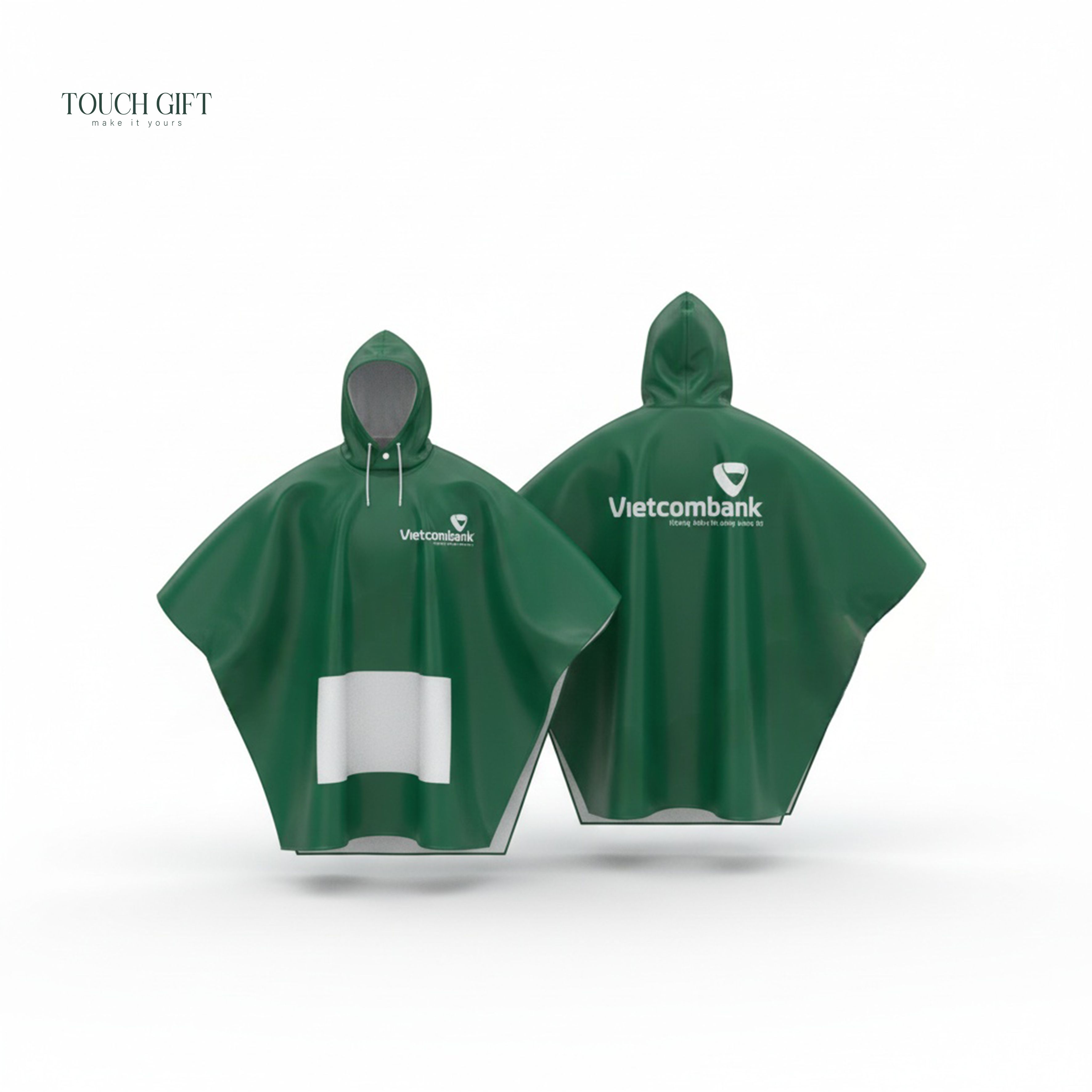 Áo mưa vải dù vân tổ ong 