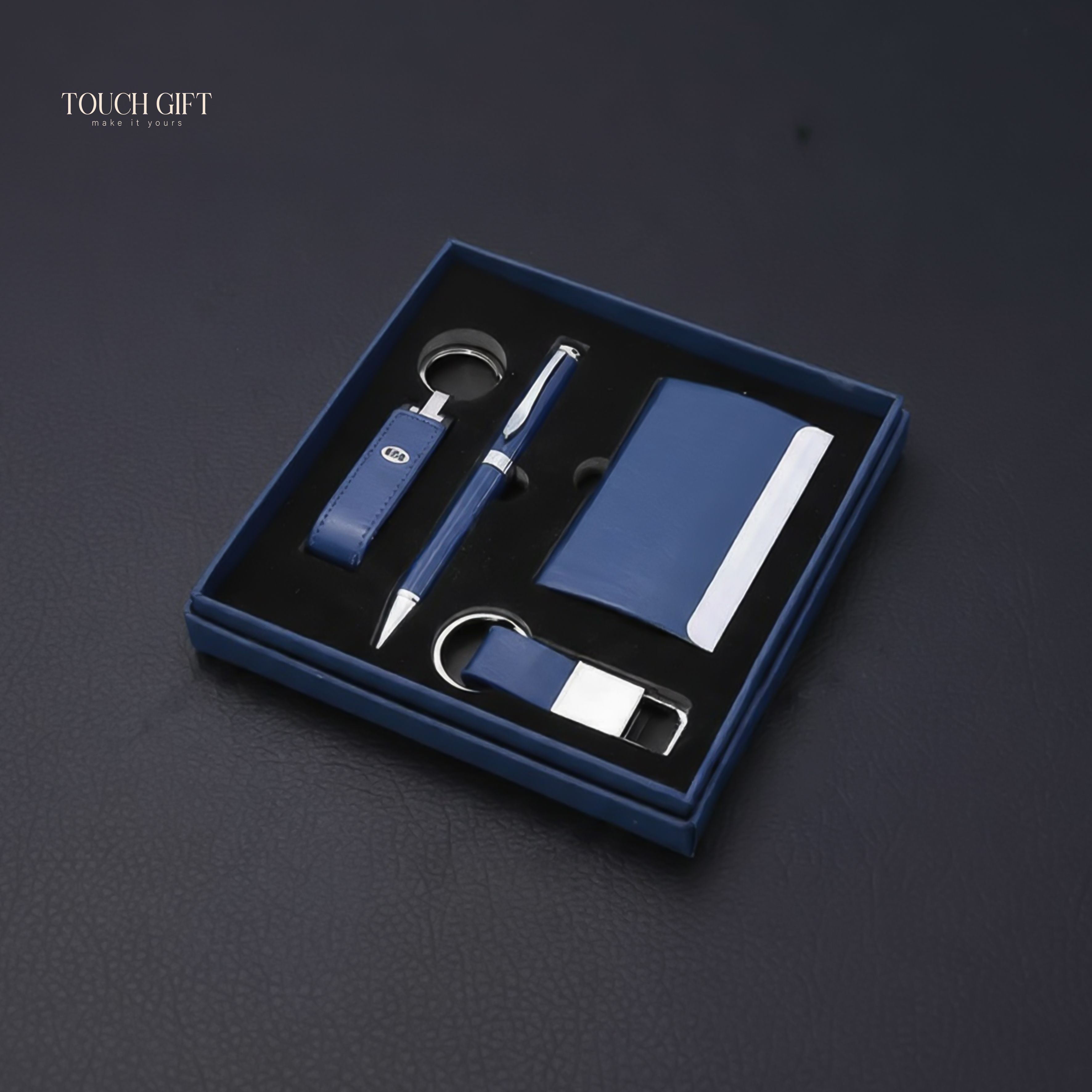 Set bút+móc khóa+note 